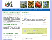 Tablet Screenshot of blanksberryfarm.com